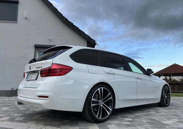 BMW Seria 3 cena 62900 przebieg: 167000, rok produkcji 2015 z Legnica małe 352